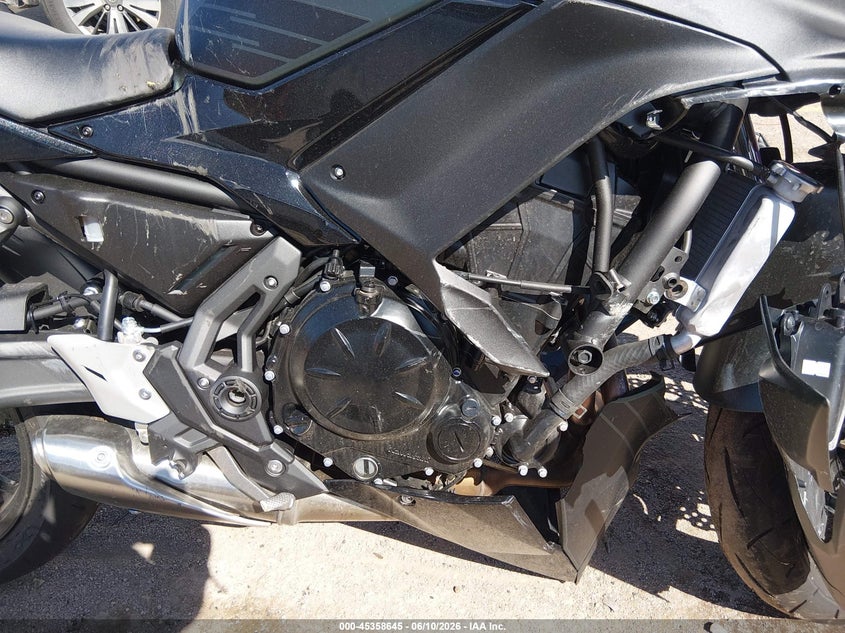 2025 Kawasaki Ex650 P VIN: ML5EXEP15SDAF8994 Lot: 45358645