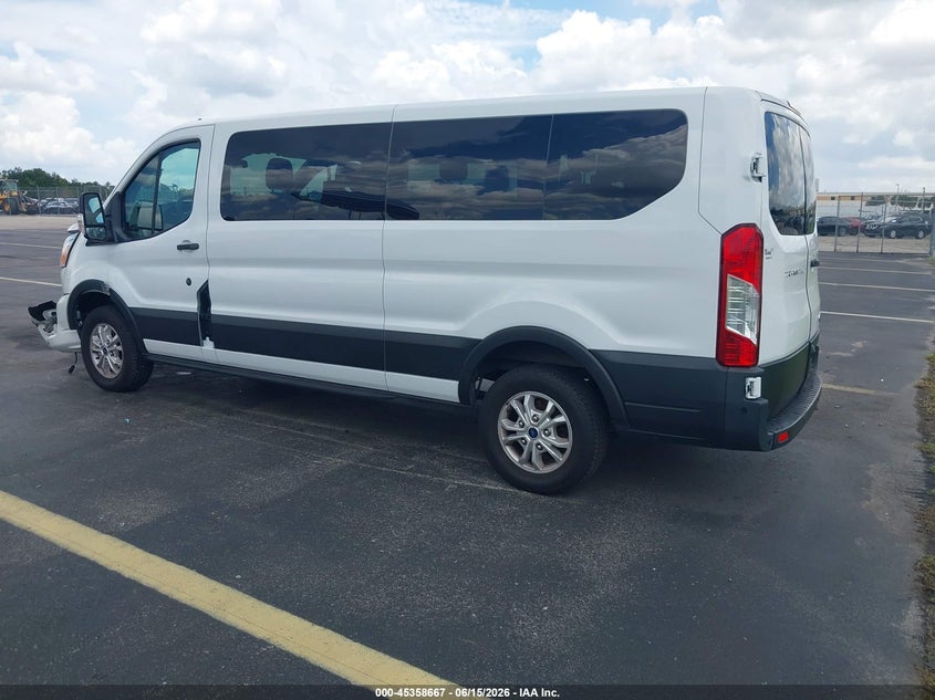 Vin: 1fbax2y82mka15099, lot: 45856628, ford transit-350 passenger van xlt 20213