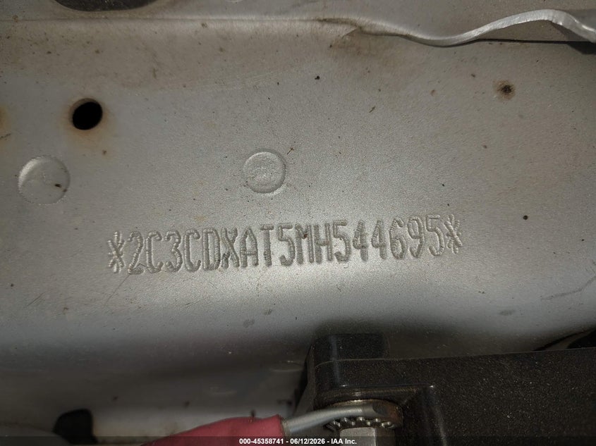 DODGE CHARGER 2021 VIN 2C3CDXAT5MH544695