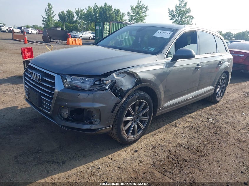 Vin: wa1lhaf78jd007220, lot: 45856704, audi q7 2.0t premium 20182