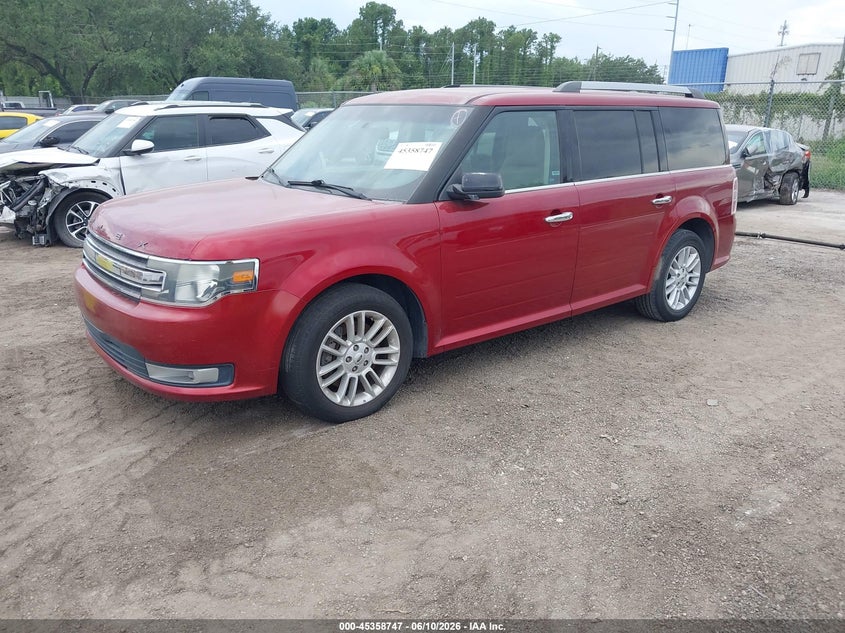 Vin: 2fmhk6c85fba06512, lot: 45856708, ford flex sel 20152