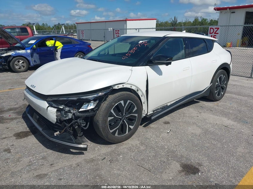 Vin: kndc34la0p5603236, lot: 45856717, kia ev6 wind 20232