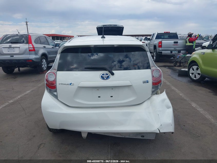 2013 Toyota Prius C Four VIN: JTDKDTB39D1036081 Lot: 45358770