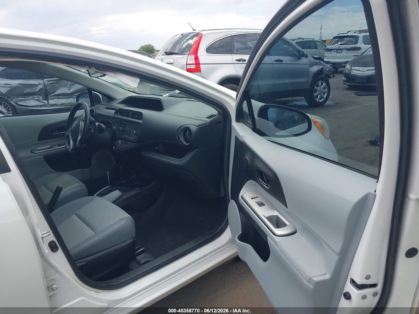2013 TOYOTA PRIUS C VIN JTDKDTB39D1036081 nuotrauka 5