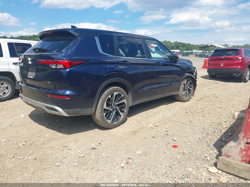 Vin: ja4j4va88rz064168, lot: 45856762, mitsubishi outlander se 2.5 s-awc 20244