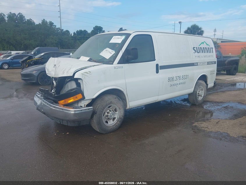 2020 Chevrolet Express Cargo Rwd 2500 Regular Wheelbase Wt 1GCWGAFG9L1230716 photo 1