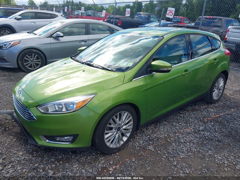 2018 Ford Focus Titanium 1FADP3N22JL323884 photo 1