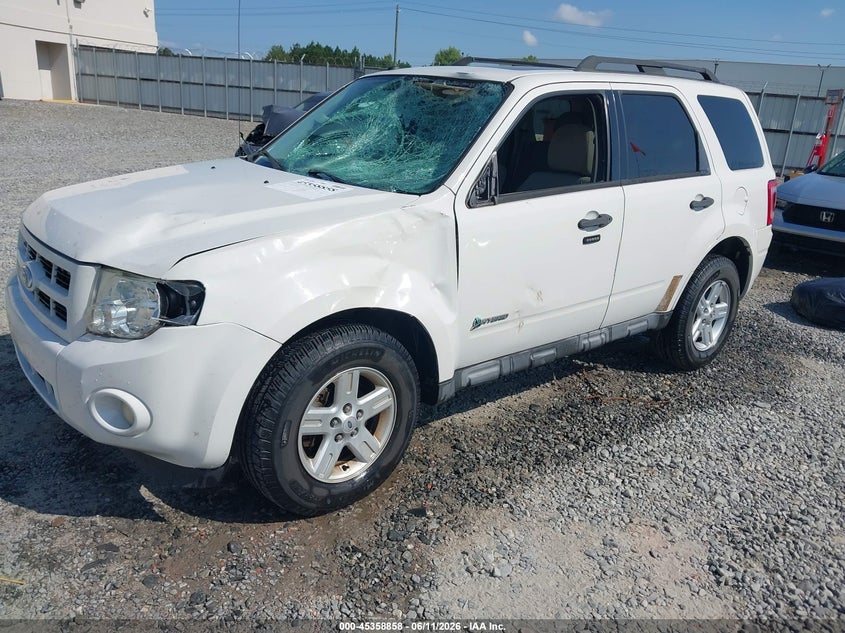 FORD ESCAPE HYBRID 2010 VIN 1FMCU4K36AKC97180