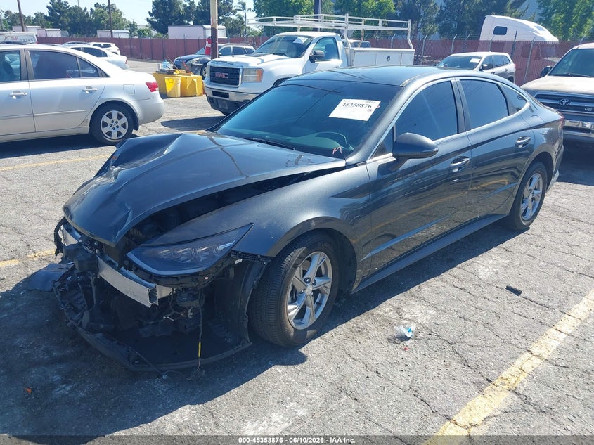 Vin: kmhl24ja8pa322536, lot: 45856837, hyundai sonata se 20232