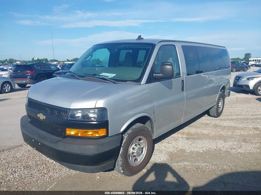 2019 CHEVROLET EXPRESS 3500 LS VAN 6.0L V-8 VVT, 341HP