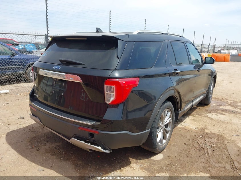 Vin: 1fmsk7fh2nga56816, lot: 45856848, ford explorer limited 20224