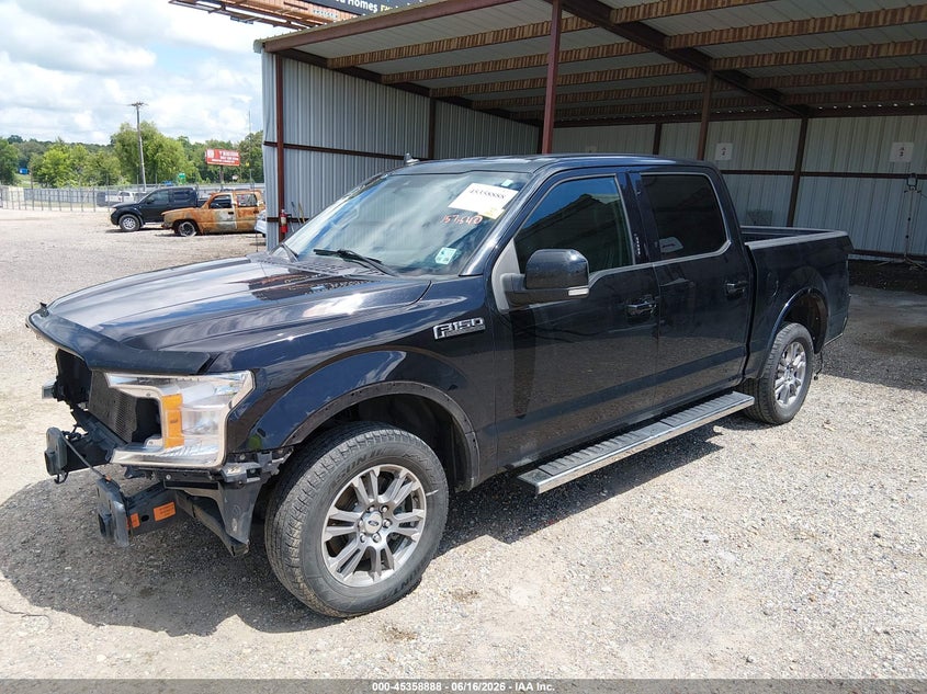 2020 Ford F-150 Lariat 1FTEW1C53LFA96077 photo 1