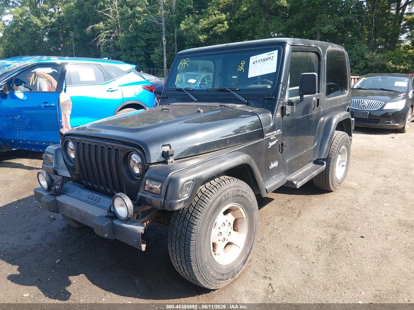 2001 JEEP WRANGLER auction photo 2