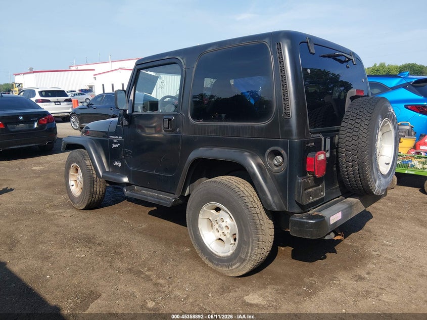 2001 JEEP WRANGLER auction photo 3