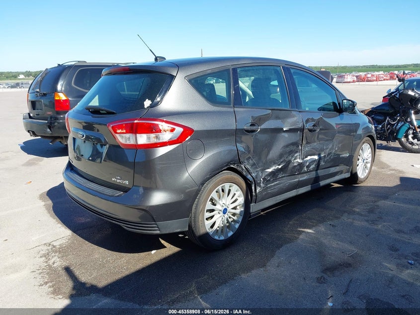 Vin: 1fadp5au1jl105499, lot: 45856869, ford c-max hybrid se 20184