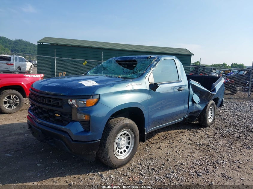 2024 Chevrolet Silverado 1500 4wd  Long Bed Wt 3GCNDAED8RG301104 photo 1