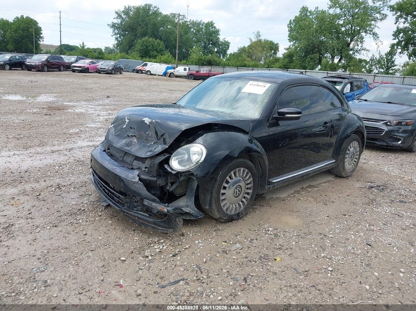 2014 Volkswagen Beetle 2.5l 3VWJP7AT7EM614417 photo 1