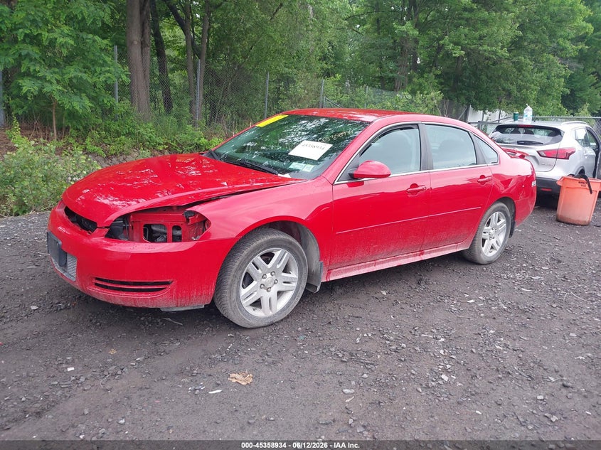 2012 Chevrolet Impala Lt 2G1WB5E31C1135722 photo 1