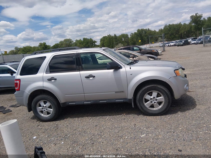 2008 FORD ESCAPE SPORT UTILITY VEHICLE 3.0L V-6 DOHC, 200HP