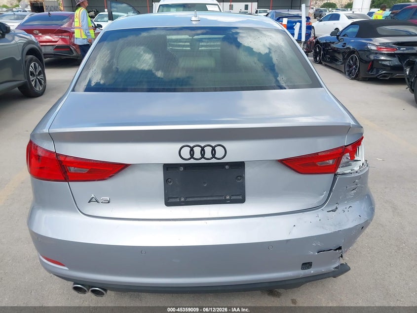 2015 AUDI A3 SEDAN 2.0L I-4 DI, DOHC, TURBO, 150HP