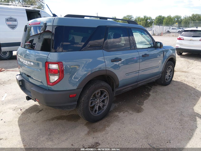 Vin: 3fmcr9b68prd05633, lot: 45856972, ford bronco sport big bend 20234