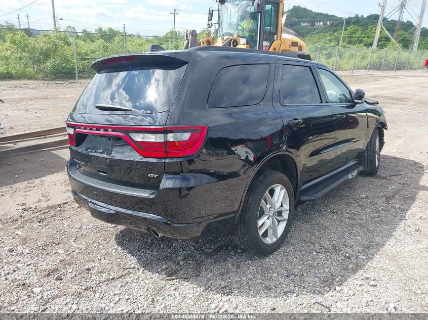 Vin: 1c4rdjdg8pc604865, lot: 45857040, dodge durango gt premium awd 20234