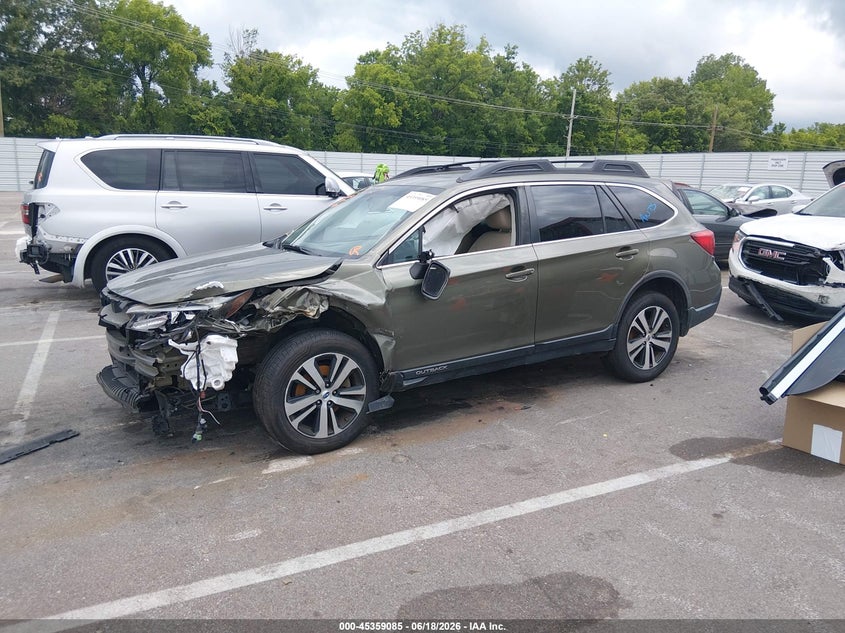 Vin: 4s4bsakc3j3260226, lot: 45857046, subaru outback 2.5i limited 20182