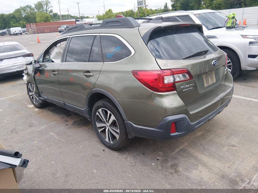 Vin: 4s4bsakc3j3260226, lot: 45857046, subaru outback 2.5i limited 20183