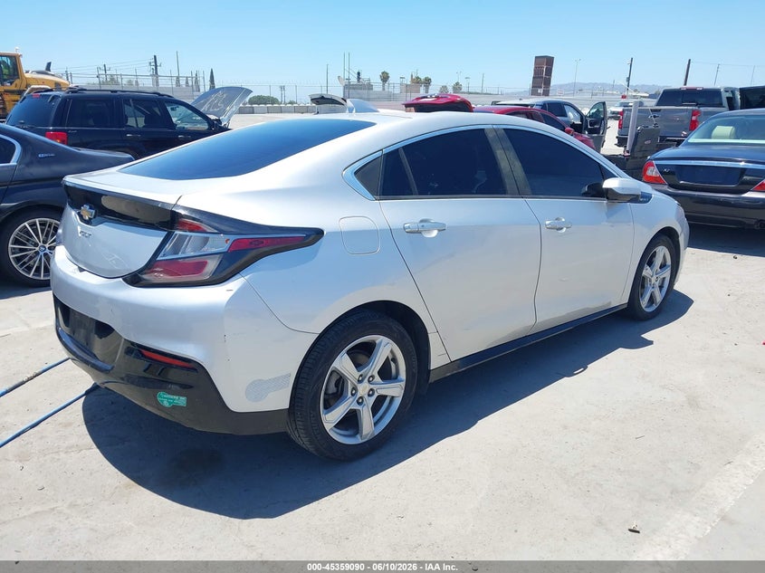 2016 CHEVROLET VOLT HATCHBACK 1.5L I-4 DI, DOHC, VVT, 101HP