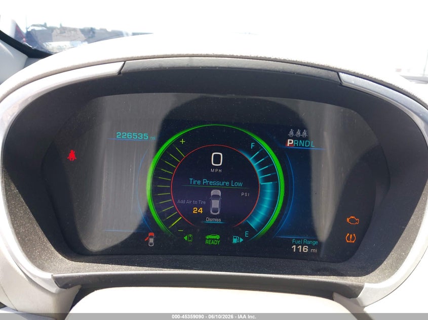 2016 Chevrolet Volt Lt VIN: 1G1RC6S5XGU130342 Lot: 45359090