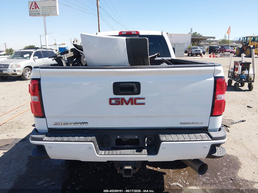 2017 GMC Sierra 2500Hd Denali VIN: 1GT12UEY5HF233417 Lot: 45359101
