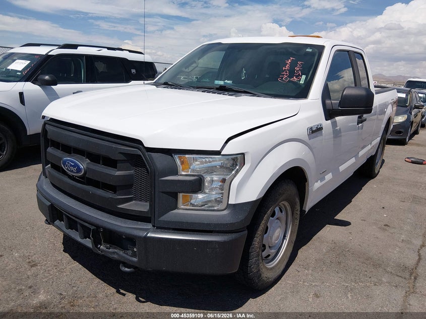 Vin: 1ftex1ep4gfa63798, lot: 45857069, ford f-150 xl 20162