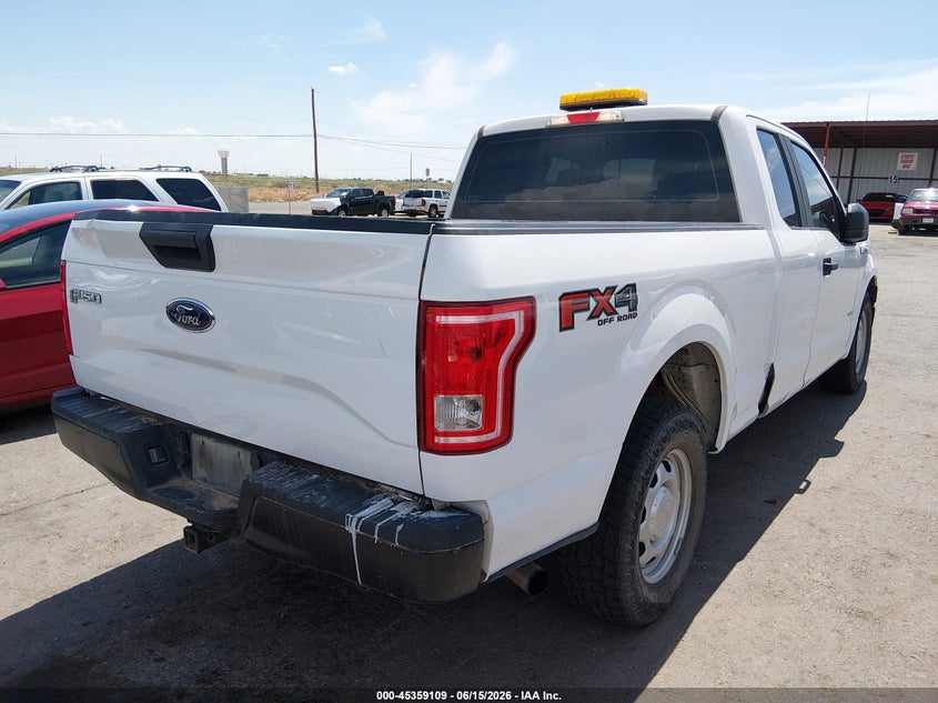 Vin: 1ftex1ep4gfa63798, lot: 45857069, ford f-150 xl 20164