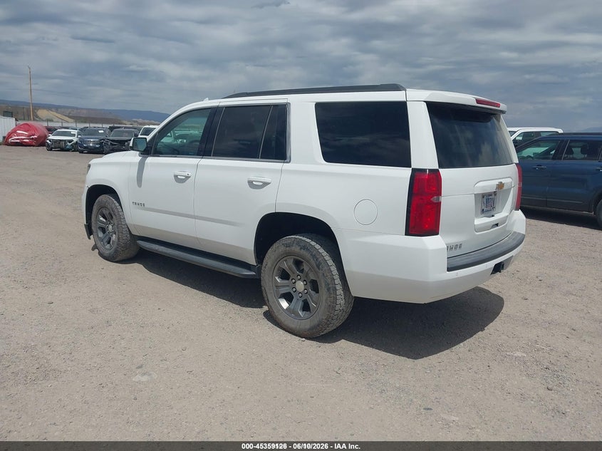 2019 CHEVROLET TAHOE auction photo 3