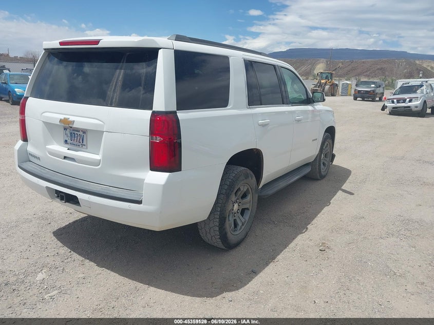 2019 CHEVROLET TAHOE auction photo 4