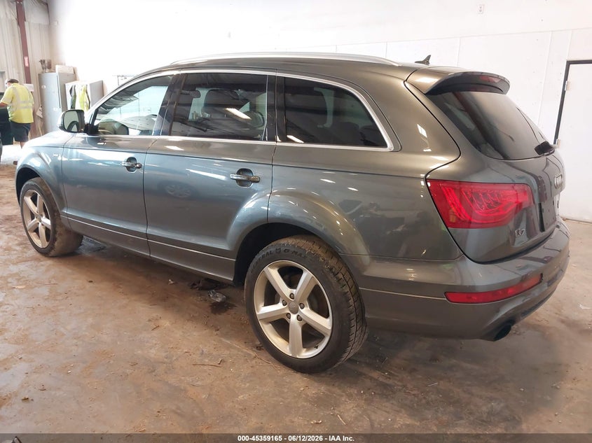 Vin: wa1dgafe9ed018402, lot: 45857126, audi q7 3.0t s line prestige 20143