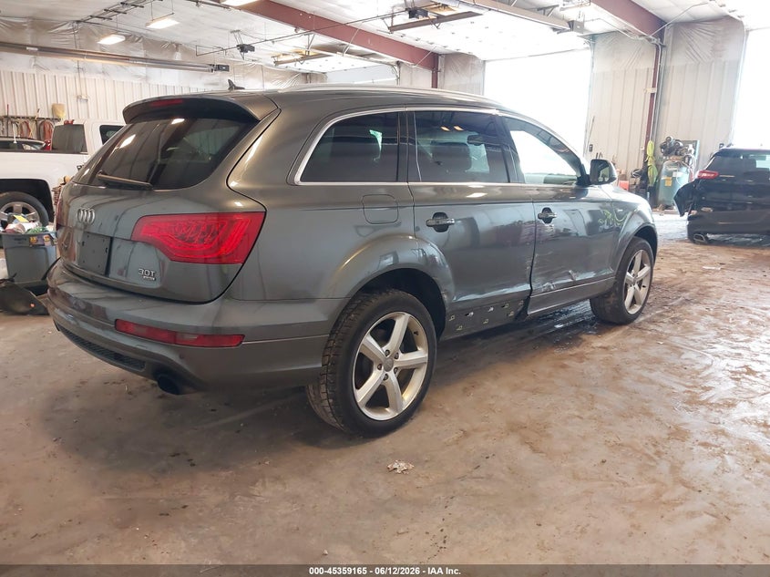 Vin: wa1dgafe9ed018402, lot: 45857126, audi q7 3.0t s line prestige 20144