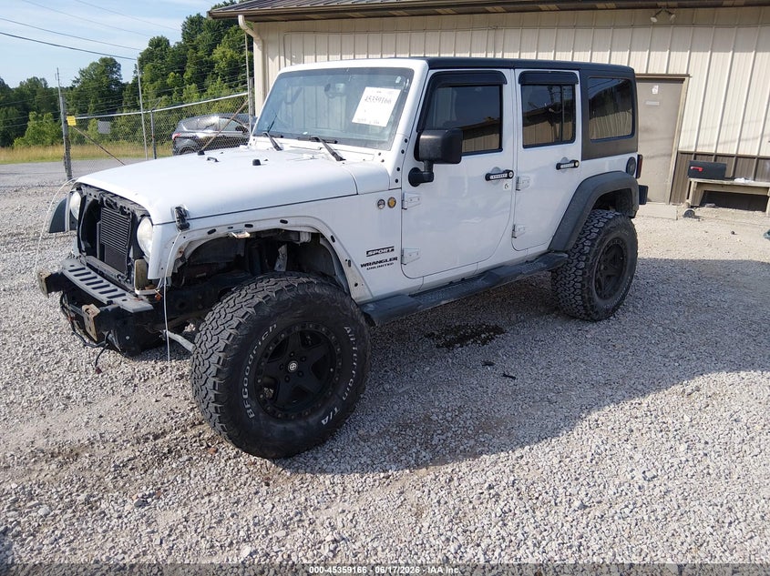 2014 Jeep Wrangler Unlimited Sport 1C4BJWDG9EL280720 photo 1