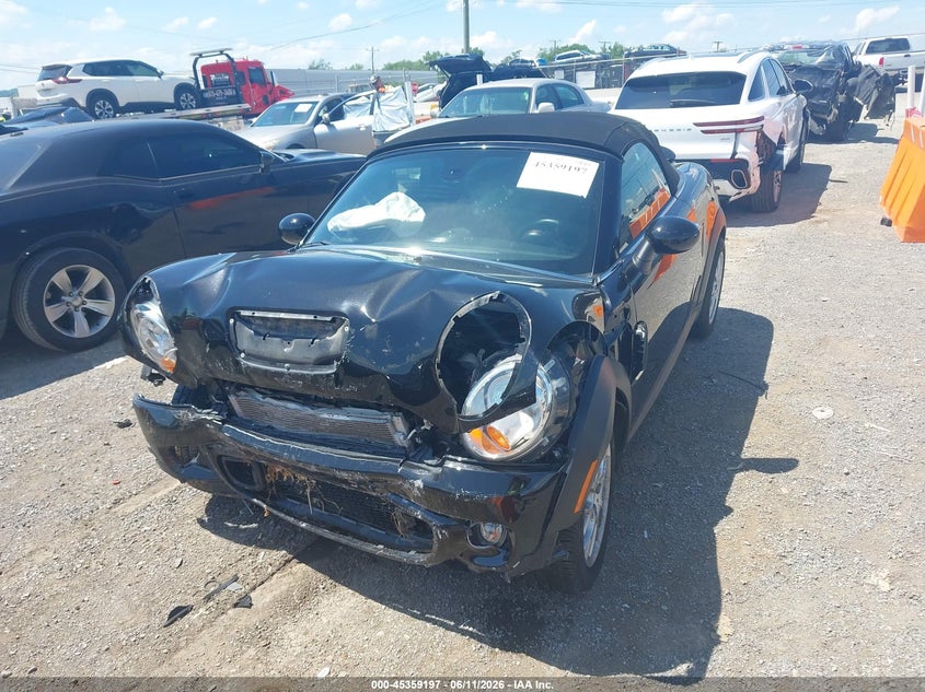 2015 MINI ROADSTER CABRIO 1.6L I-4 DI, DOHC, VVT, TURBO, 181HP