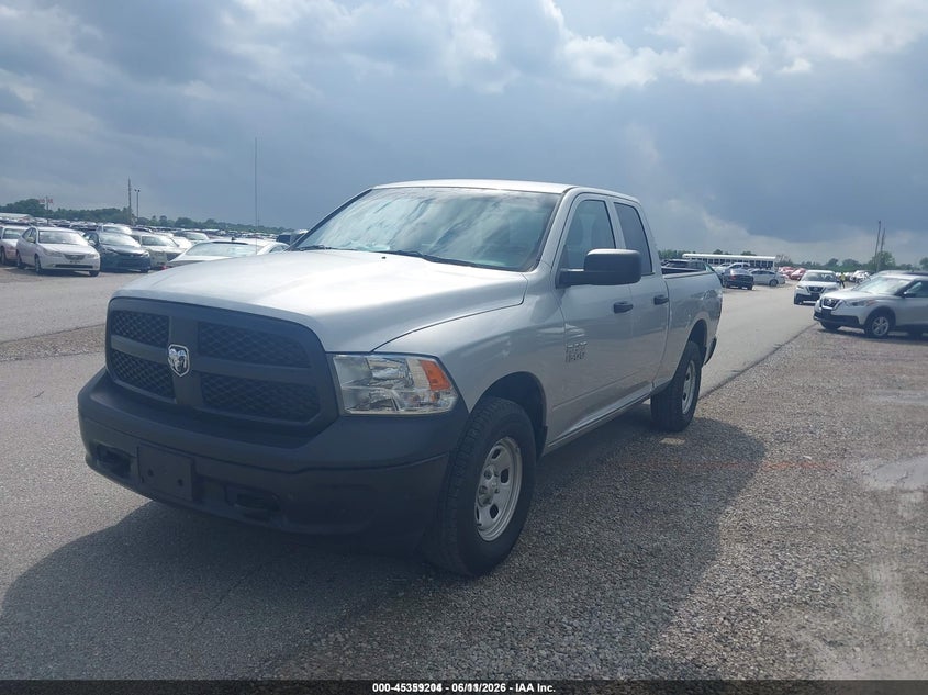 Vin: 1c6rr7fg7hs596905, lot: 45857165, ram 1500 tradesman  4x4 6'4 box 20172