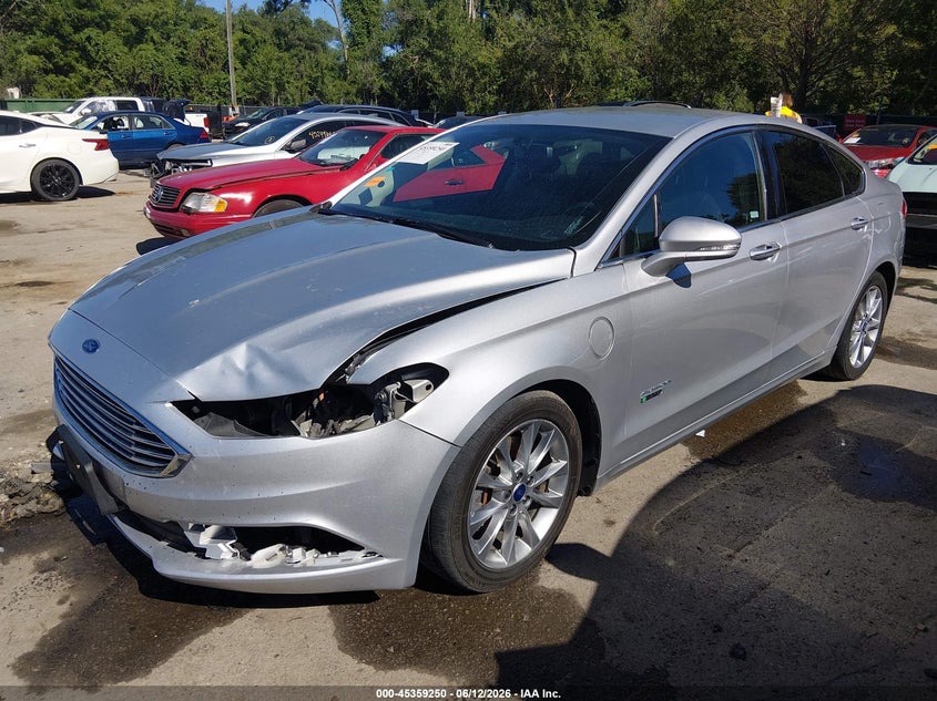 2017 FORD FUSION ENERGI auction photo 2