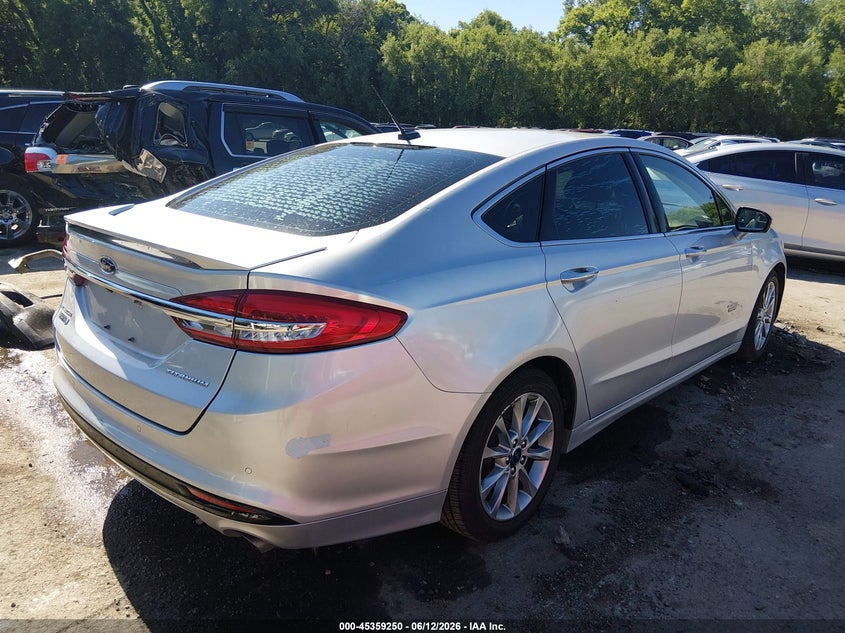 2017 FORD FUSION ENERGI auction photo 4