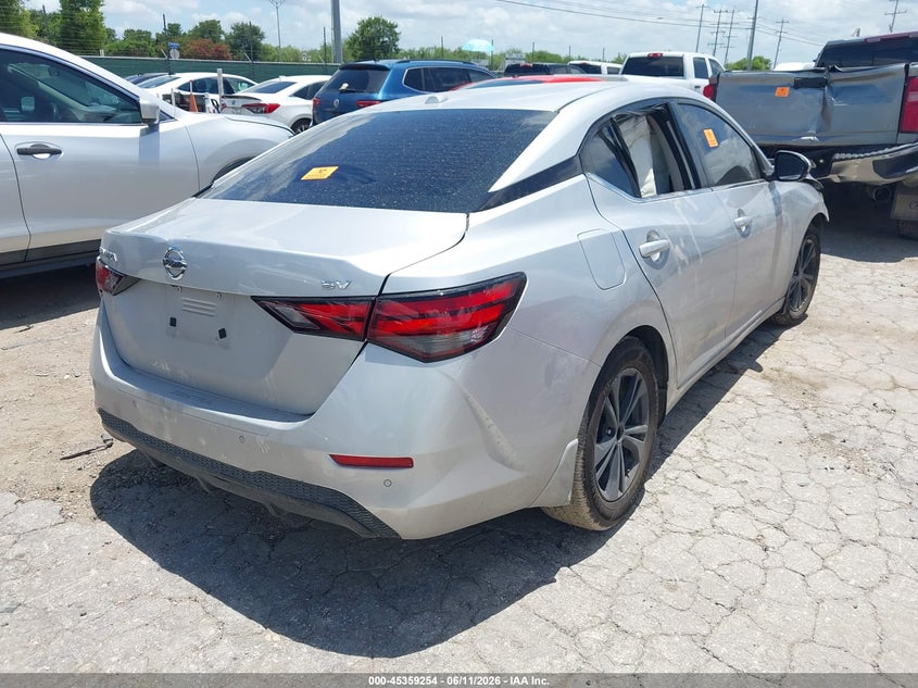 2020 NISSAN SENTRA auction photo 4