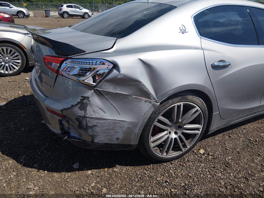 2015 Maserati Ghibli S Q4 VIN: ZAM57RTA2F1139183 Lot: 45359269