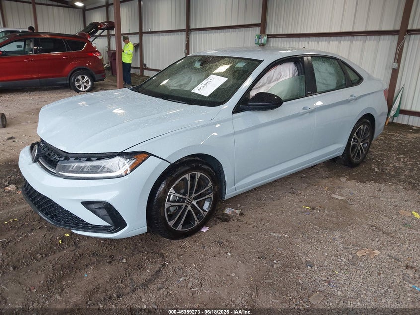 2025 VOLKSWAGEN JETTA auction photo 2