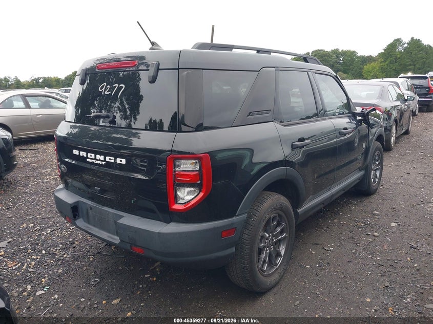 Vin: 3fmcr9b62mra78452, lot: 45857236, ford bronco sport big bend 20214