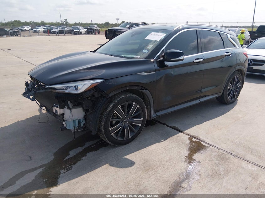 2021 INFINITI QX50 auction photo 2