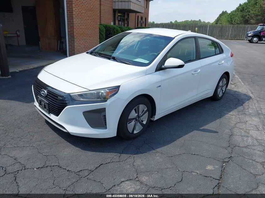 2019 Hyundai Ioniq Hybrid Blue KMHC65LC9KU107974 photo 1
