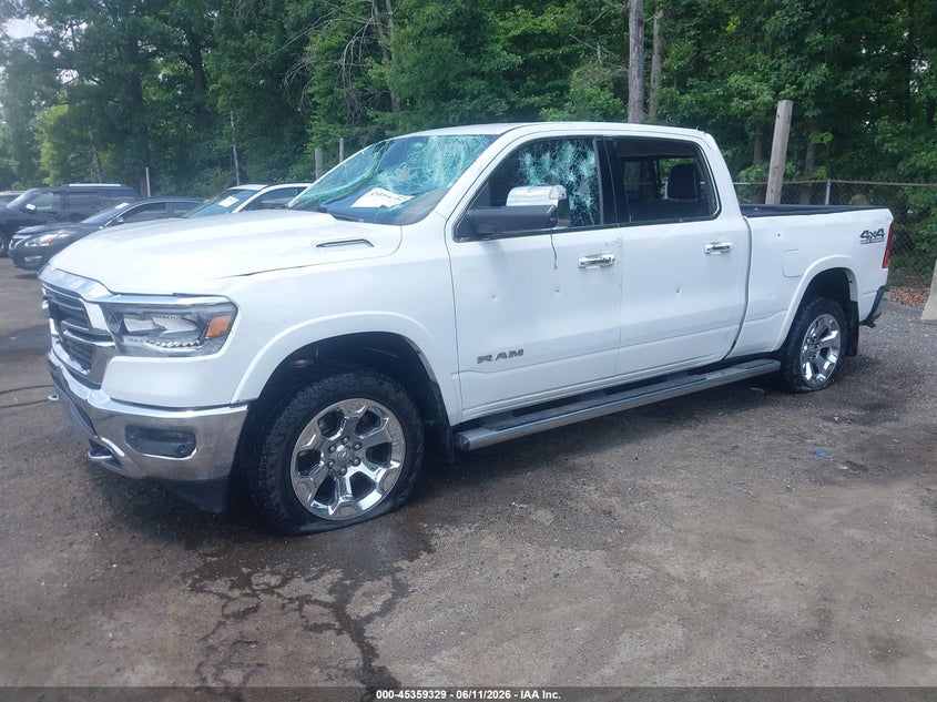 Vin: 1c6srfrt6ln279578, lot: 45857290, ram 1500 20202