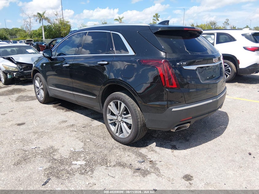 Vin: 1gyknar47sz136396, lot: 45857360, cadillac xt5 fwd luxury 20253